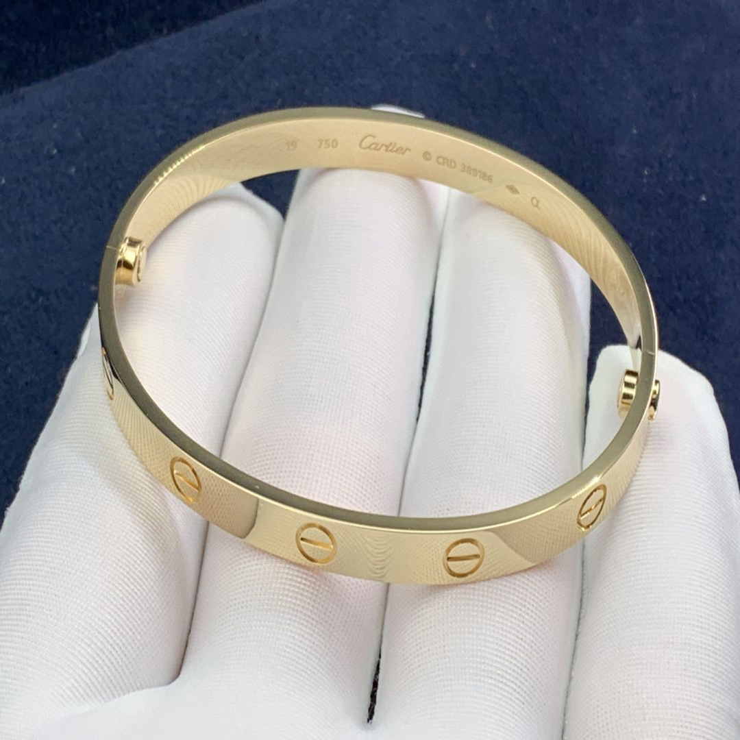 Real 18K Gold Cartier Love Bracelet