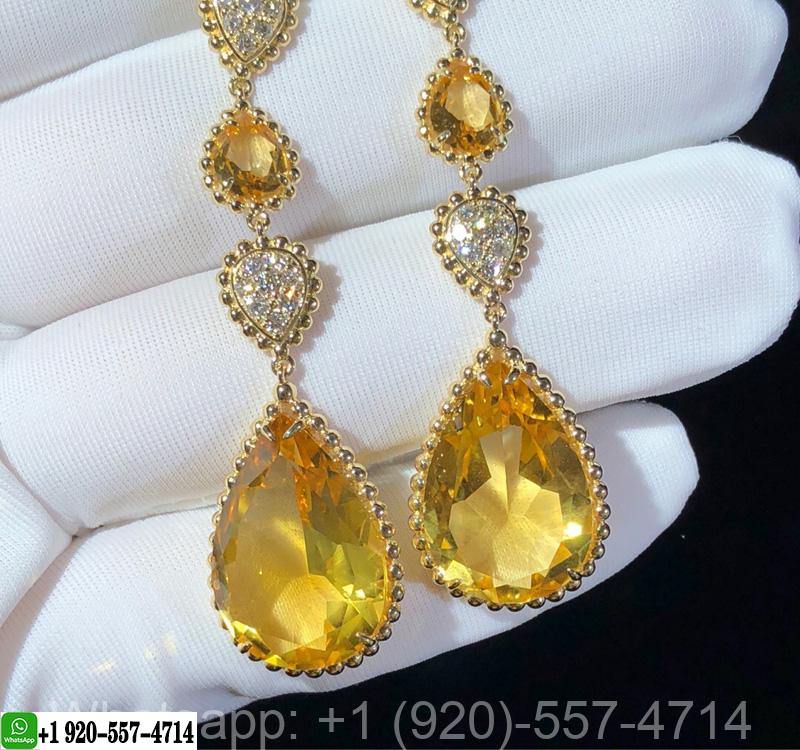 Boucheron Serpent Bohème Pendant 18K Yellow Gold Earrings, XS and L Motifs – JCO01279