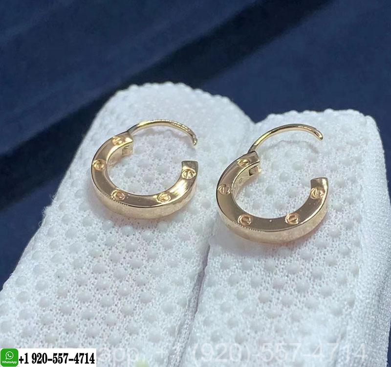 Cartier Love Single 18K Rose Gold Earrings – B8301422
