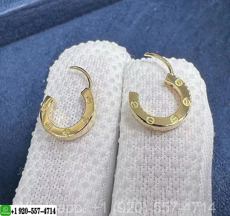 Cartier Love Single 18K Yellow Gold Earrings – B8301423