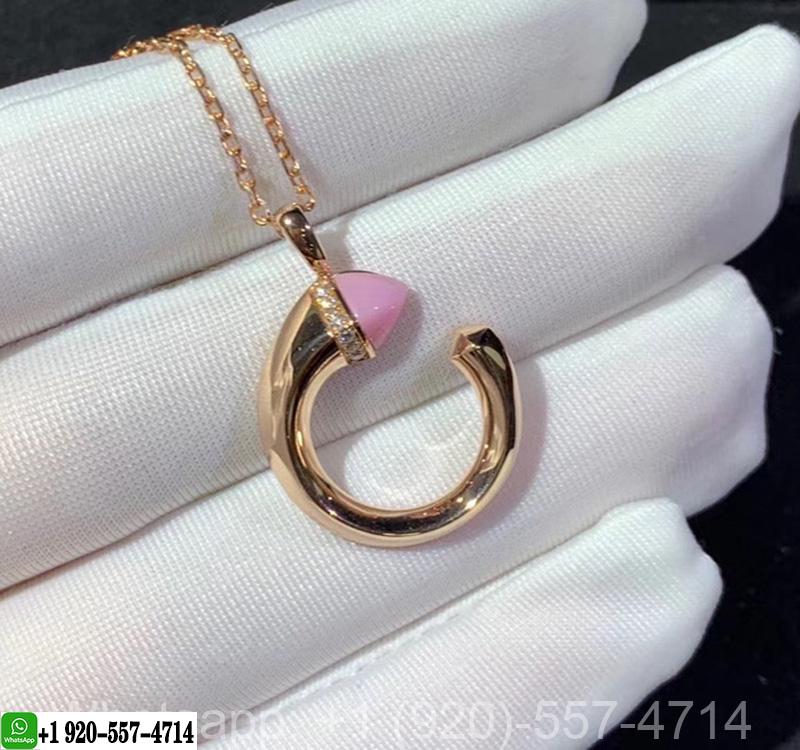 Marli Cleo Venus 18K Rose Gold Diamond Pendant CLEO-N33