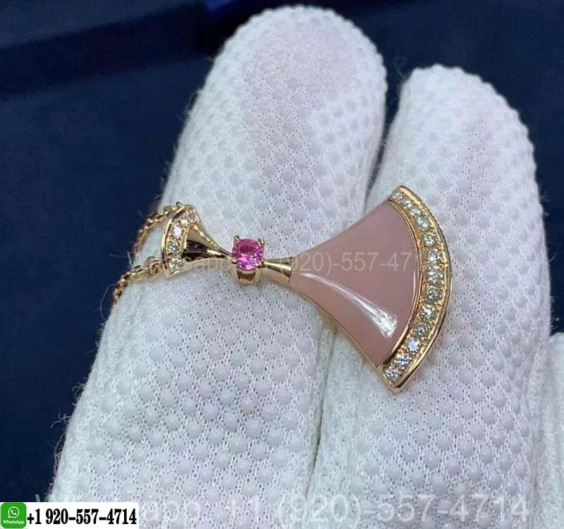 Bvlgari Divas’ Dream 18K Rose Gold Necklace Valentine’s Day Limited Edition